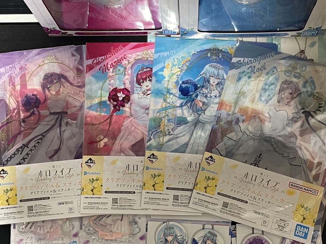 一番くじ　ホロライブ　ウエディング　 フィギュア　4点コンプリート
