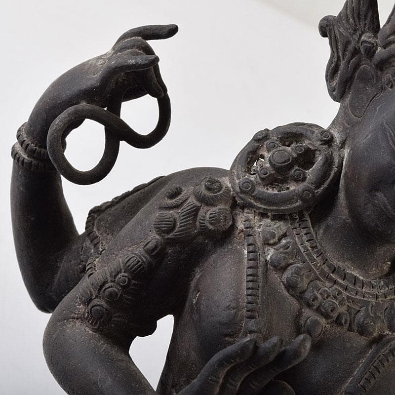 横山　中国　古銅　チベット仏　仏像　M　R9256