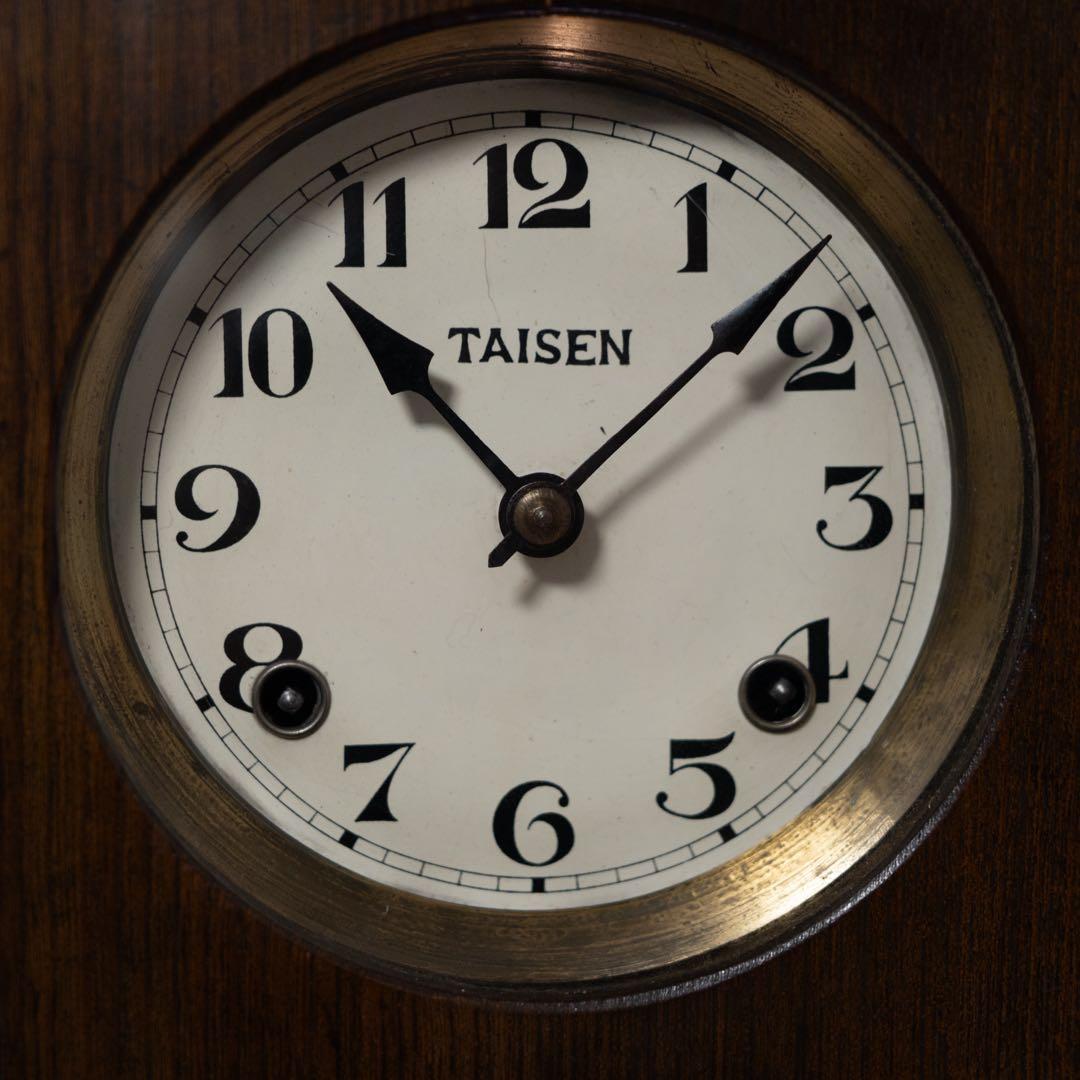 TAISEN 振り子時計　昭和レトロ　オーバーホール済　動作品