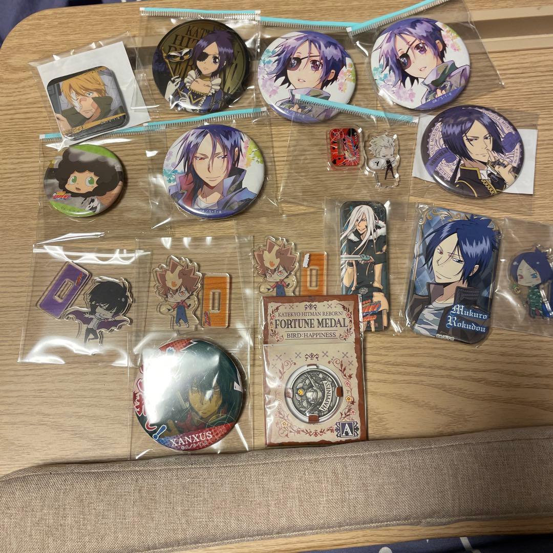 公*o様 【リボーン】缶バッジ・アクリル系・紙類まとめて売り