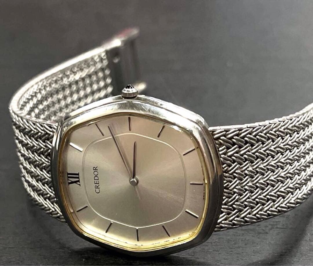 SEIKO クレドール　オクタゴン　Credor メンズ腕時計　クオーツ