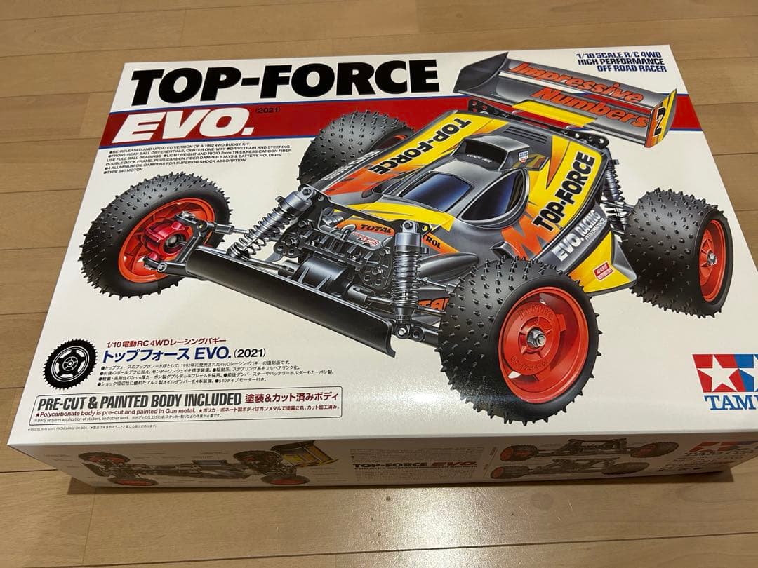 タミヤRC特別企画 1/10RC トップフォース EVO. (2021) TOP-FORCE タミヤ タミヤ RC特別企画商品 1/10RC トップフォース EVO
