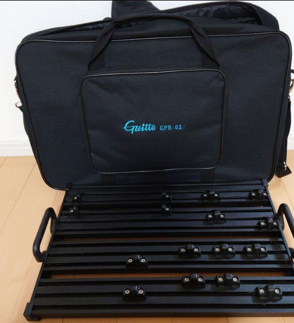 GUITTO-GPB02Mエフェクターケース GUITTO-GPB02Mエフェクターケース GUITTO GPB-02』音楽環境を整える