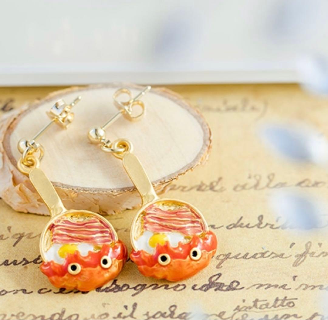 Donguri Closet限定 ハウルの動く城 ピアス カルシファー - メルカリ