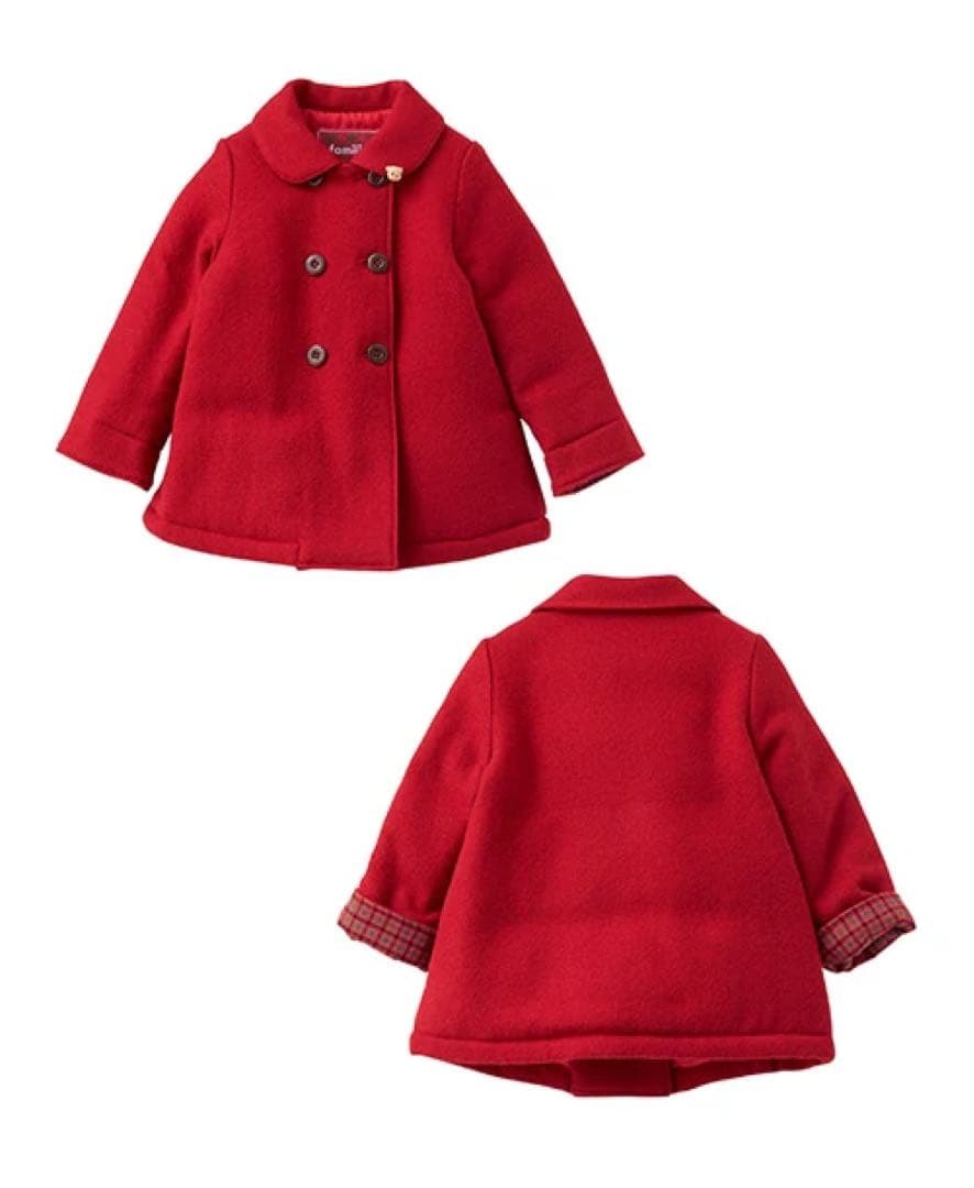 ファミリア コート 現行品 ９０cm