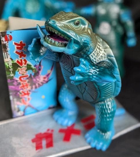 大魔神＆ガメラ＆ダイモン（マルサン・M1号）大映怪獣ソフビ3体