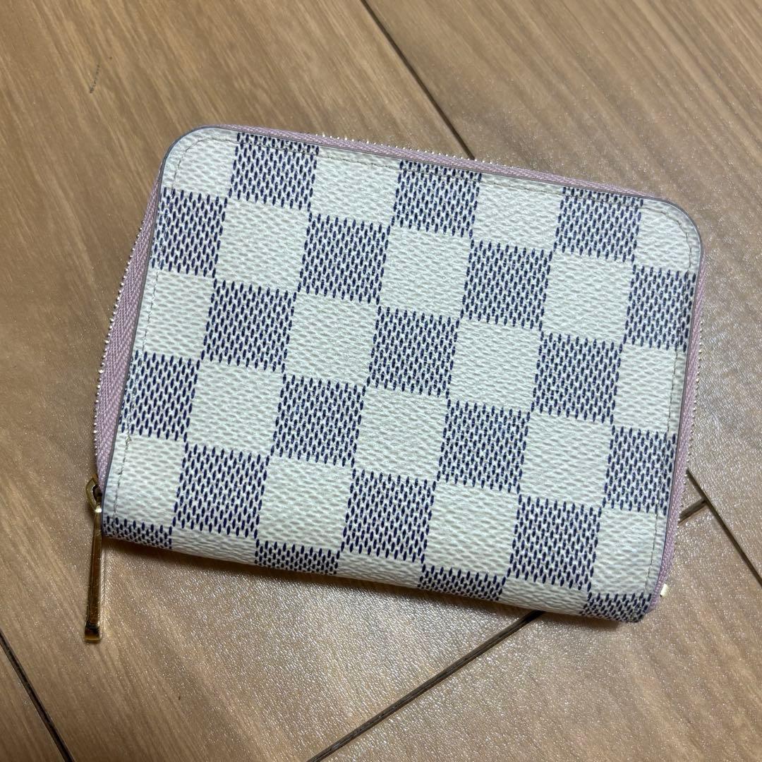 ルイヴィトン ダミエアズール　ジッピー　ケース　パース