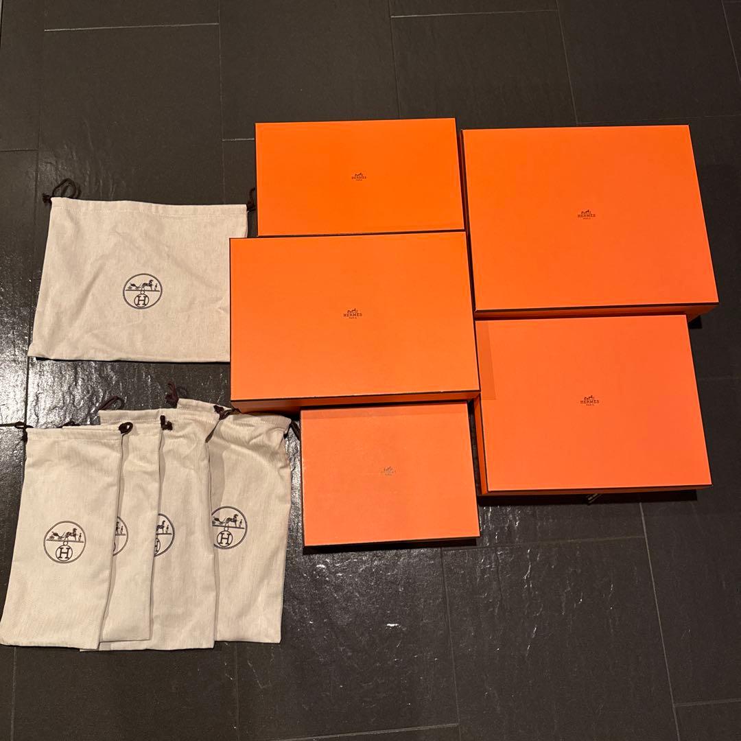 美品 エルメス空箱&保存袋セット
