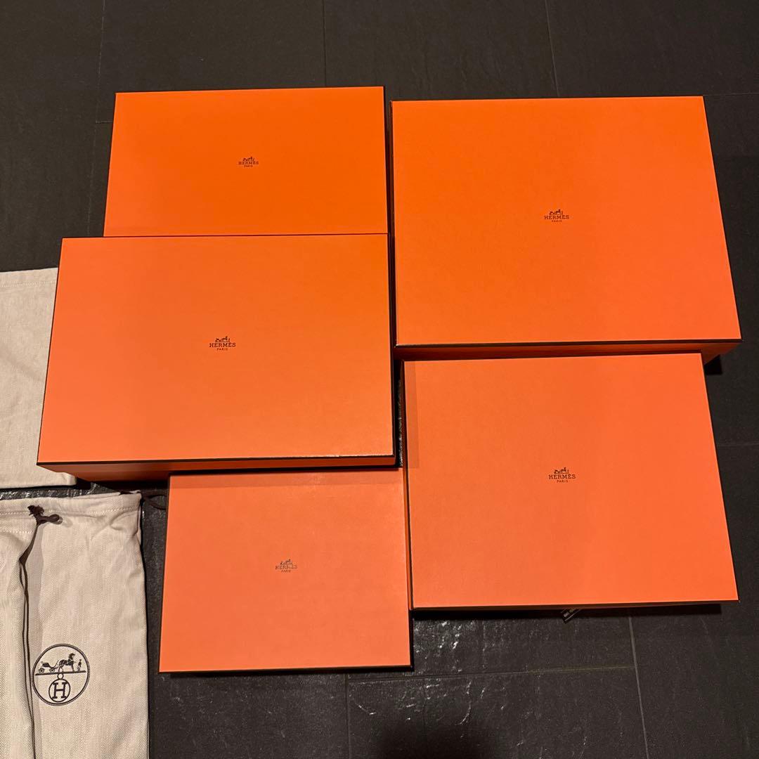 美品 エルメス空箱&保存袋セット
