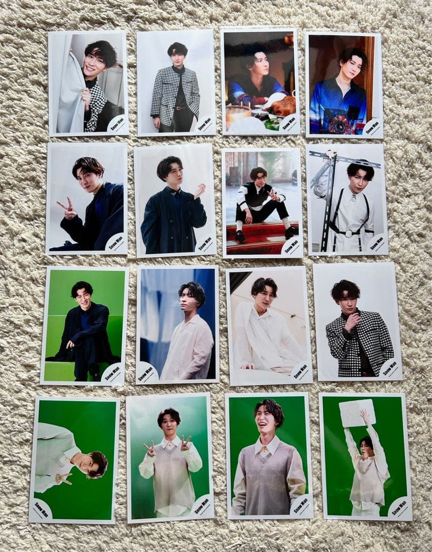 1〜5.渡辺翔太 公式写真(79枚セット)