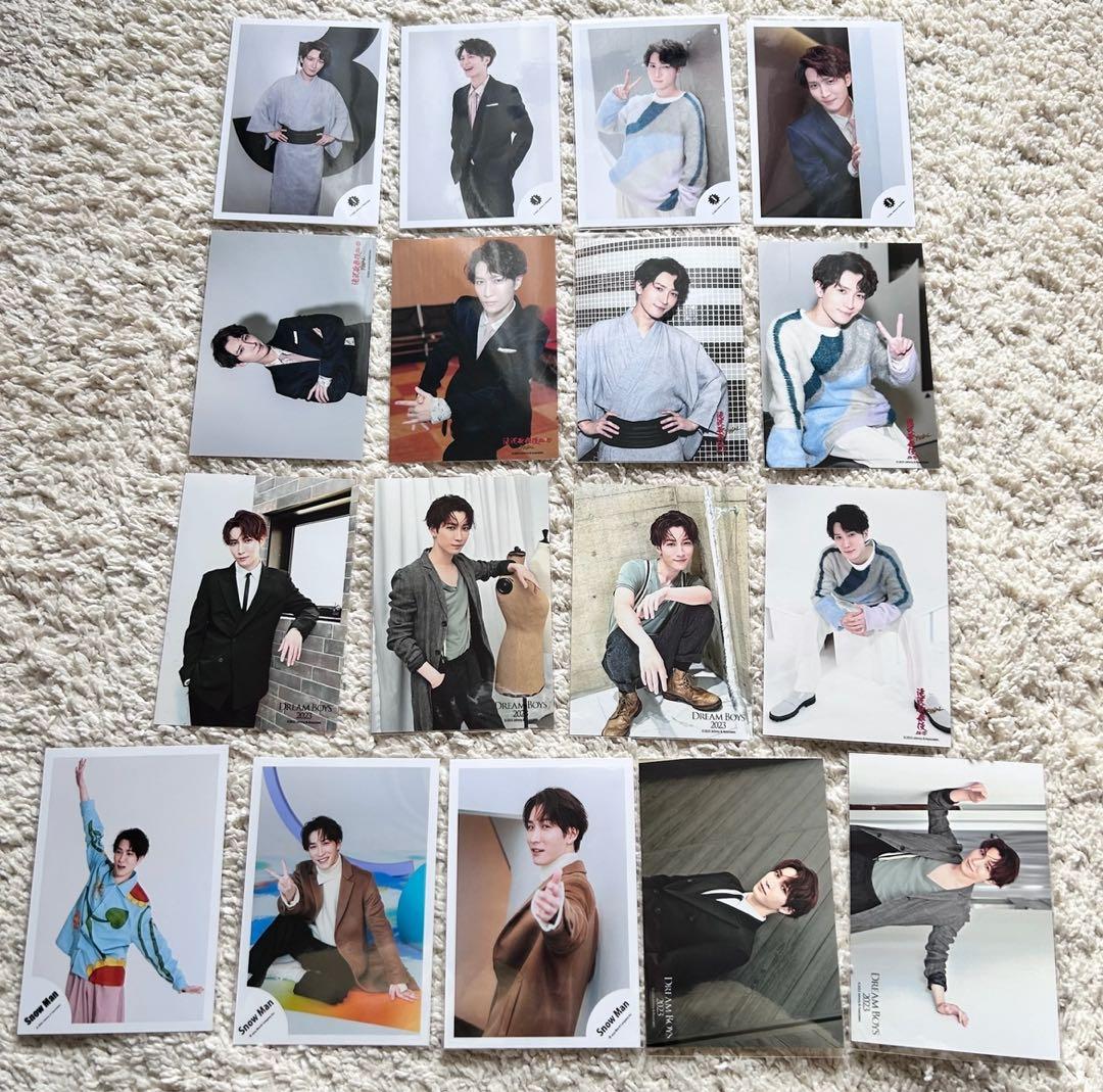 1〜5.渡辺翔太 公式写真(79枚セット)