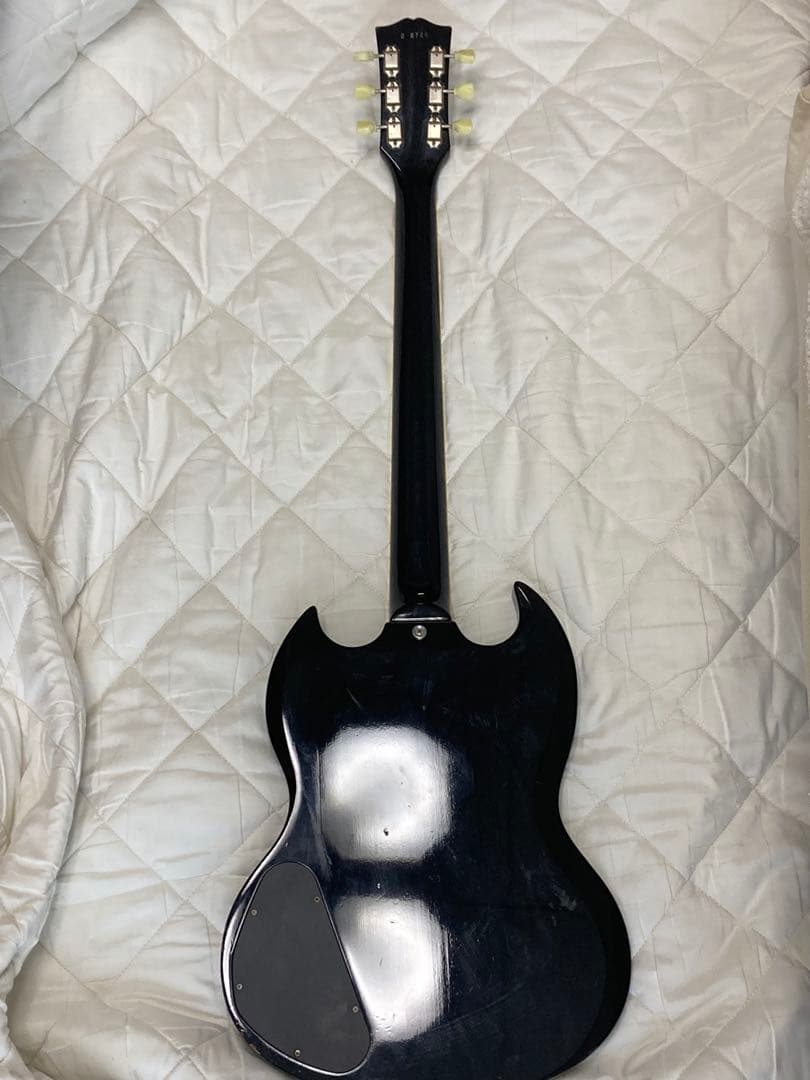 グレコSGスタイル エレキギター ブラック ジャンク扱い greco