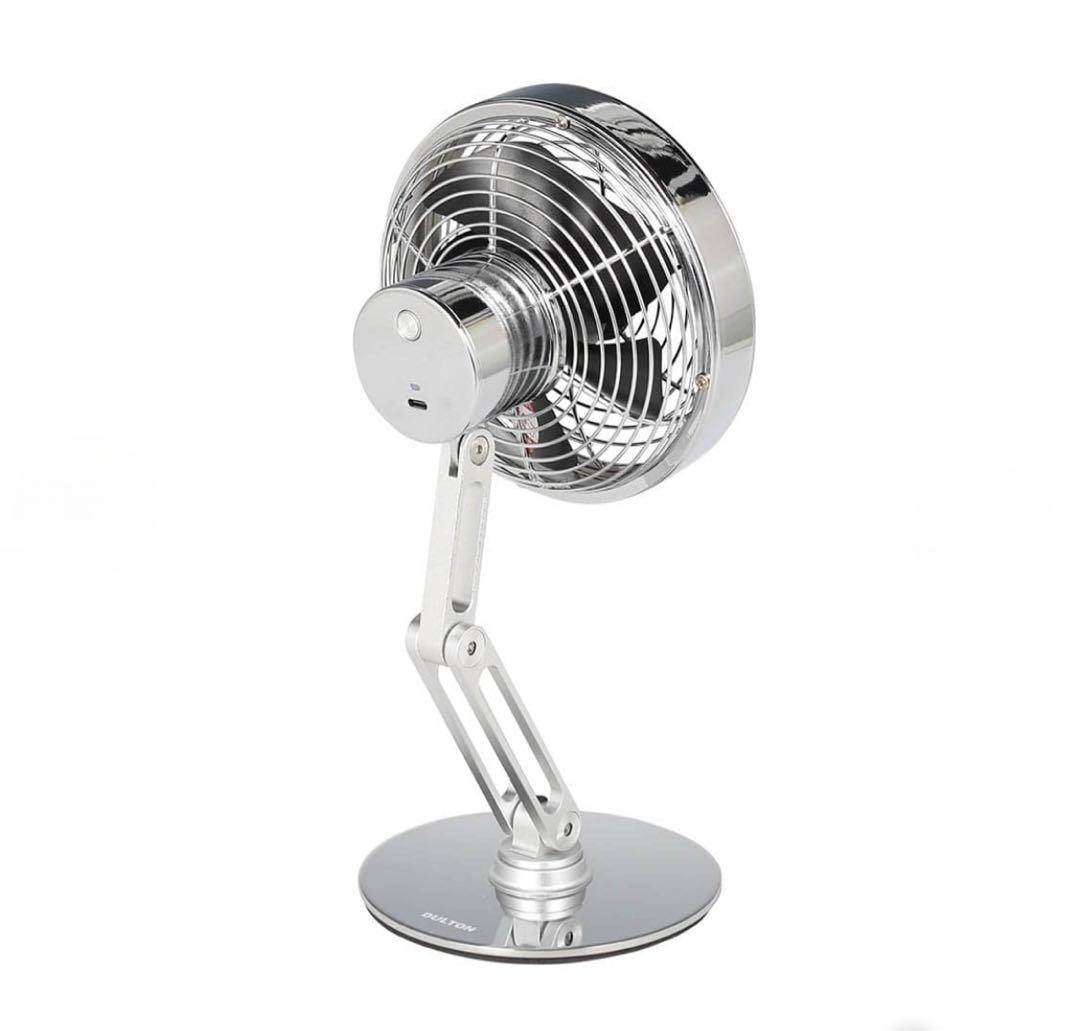 デスク扇風機　SWING ARM DESK FAN CROME 送料無料