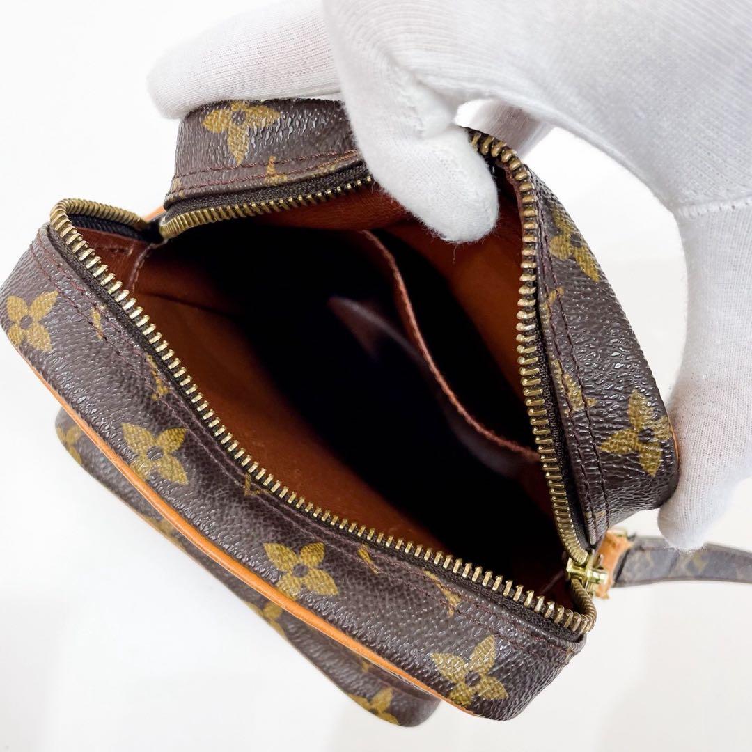 ✨美品✨ ルイヴィトン モノグラム　アマゾン　ショルダーバッグ　斜め掛け　茶