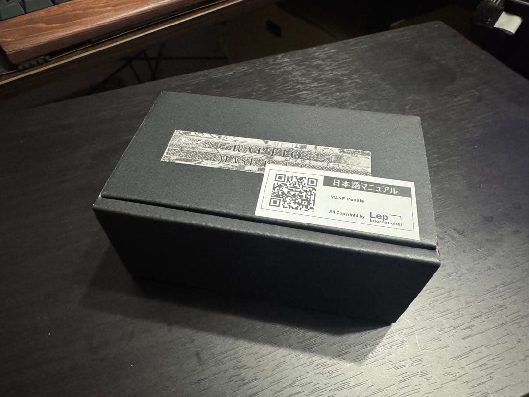 MASF Pedals RAPTIO グリッチ　ホールド　エフェクタ