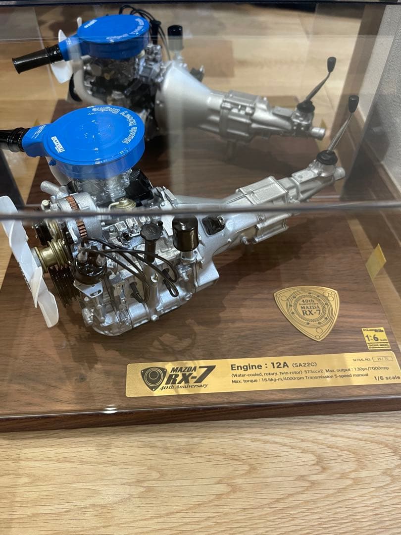 MAZDA RX-7 12A エンジンモデル 1/6スケール