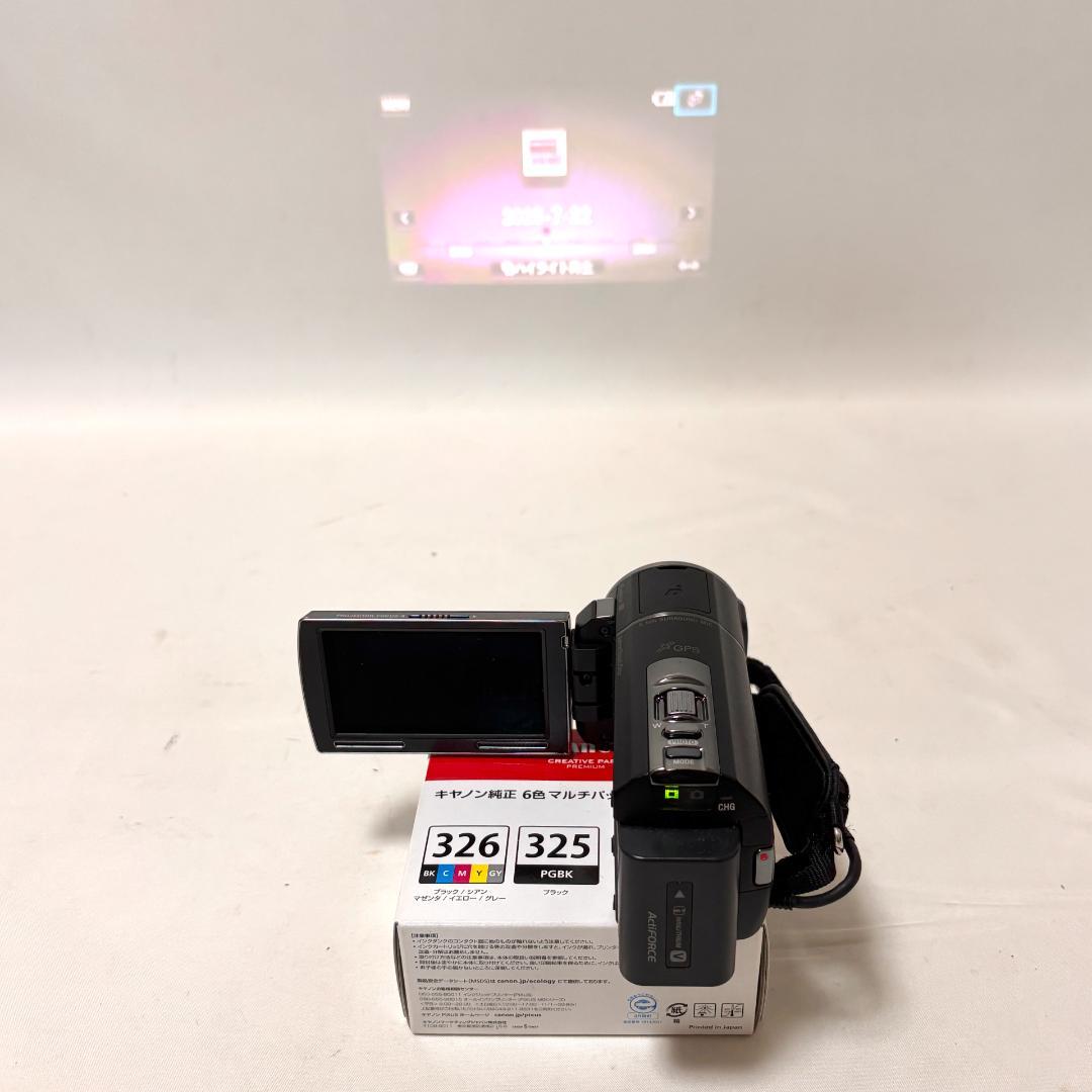 【美品】SONY HDビデオカメラ Handycam HDR-PJ590V