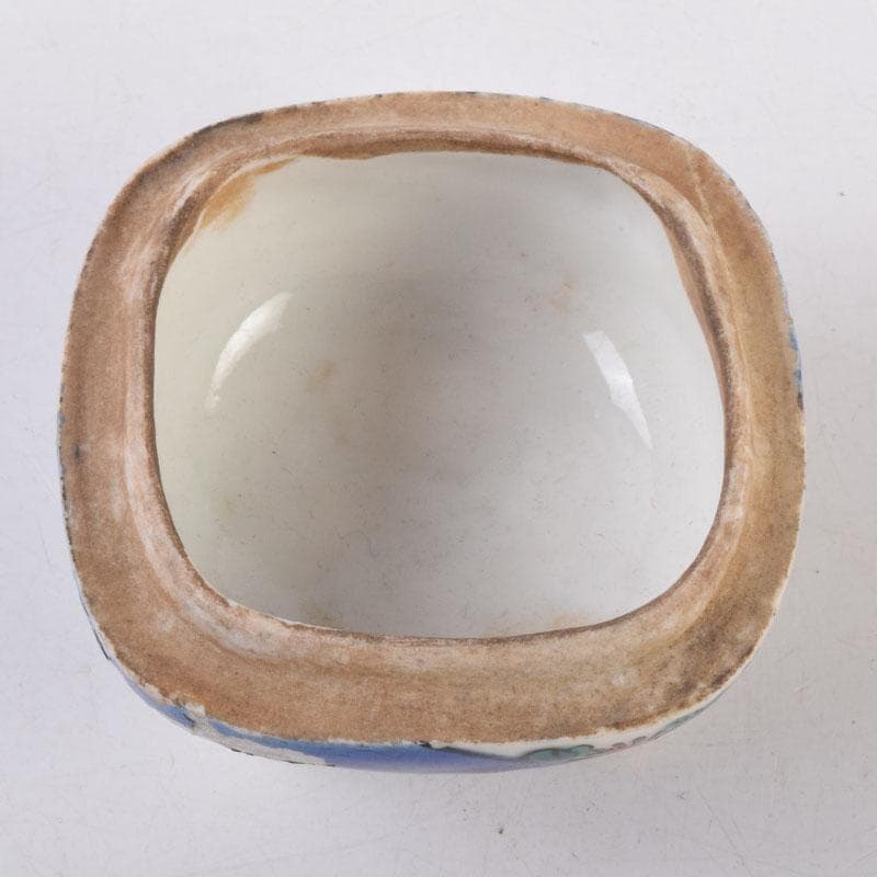 茶道具 色絵 花草文 香合 時代箱 C 8475 - メルカリ