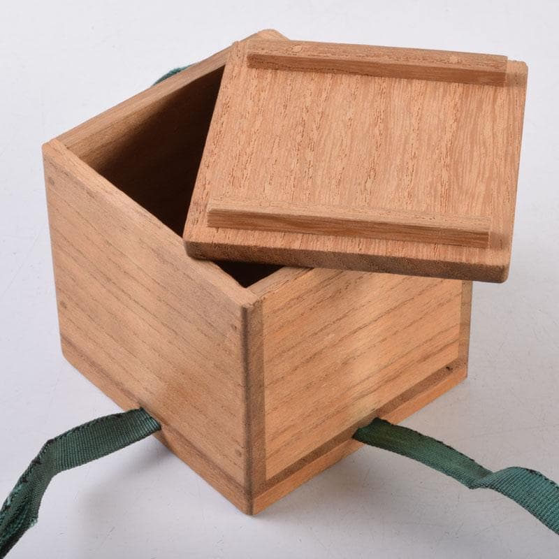 茶道具 色絵 花草文 香合 時代箱 C 8475