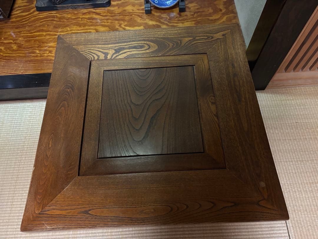 木製 四角形座卓 引き出し付きの通販はau PAY マーケット - 輸入雑貨の