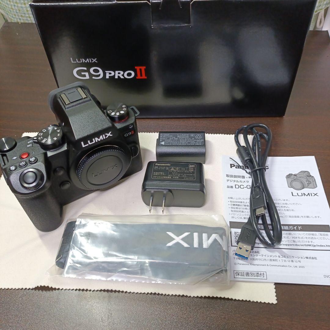 超美品 LUMIX G9 PRO II G9M2 ショット数220回 保証付き 荻窪カメラのさくらや / パナソニックLUMIX G9PRO II ボディ[DC-G9M2