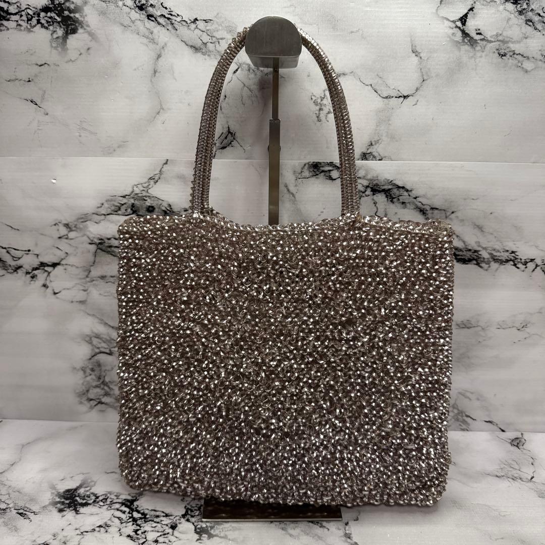 (美品)大人気、アンテプリマ、ワイヤーバッグ、人気コラボ、サンリオ、キティー