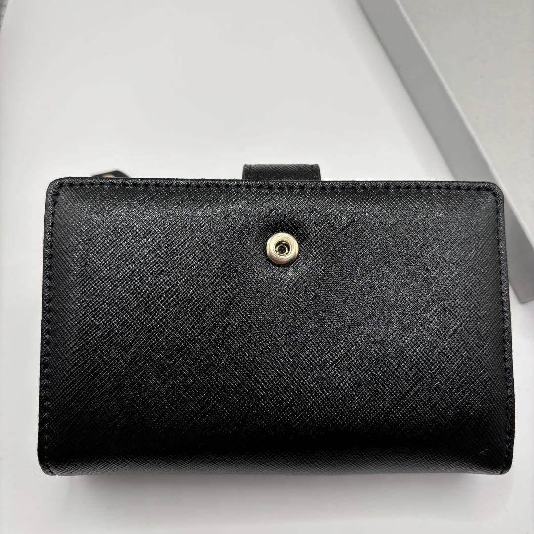 vivienne westwood 二つ折り財布 ディアマンテ ハート ブラック