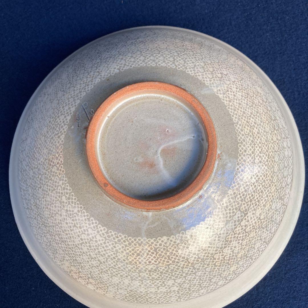 釜谷陶房 申相浩作 作品名無し 鉢(三島手菓子鉢)