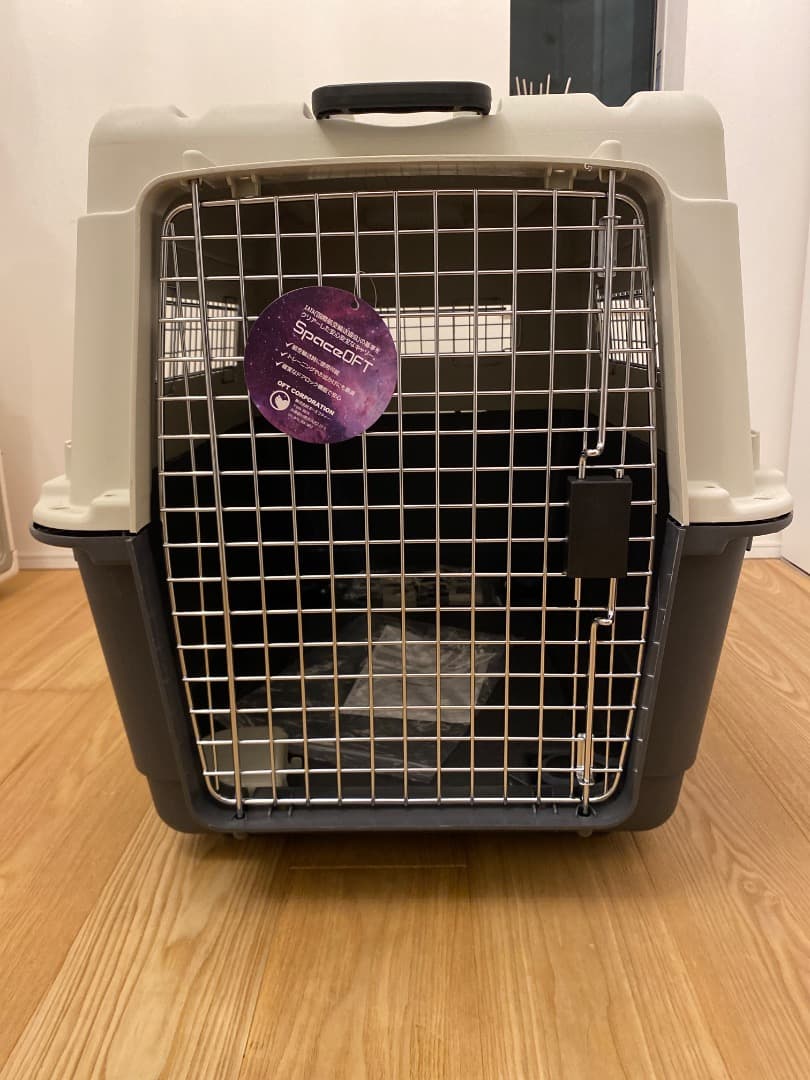 (OFT)ペットケンネル・ファーストクラス（L80）キャスター付 航空基準クリア 中型犬の旅行や病院へのペットキャリー ペットケンネル