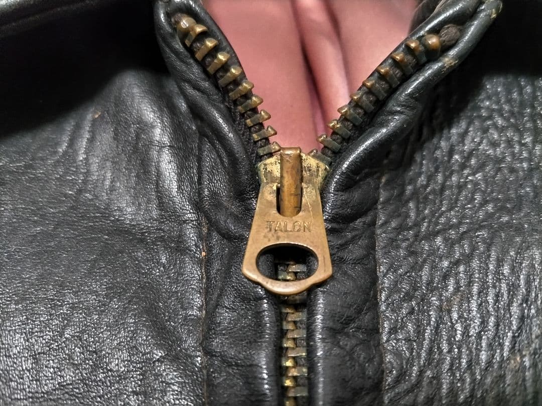 50年代 ビンテージ ホースハイド ジャケット ジャンパー TALON ライダー