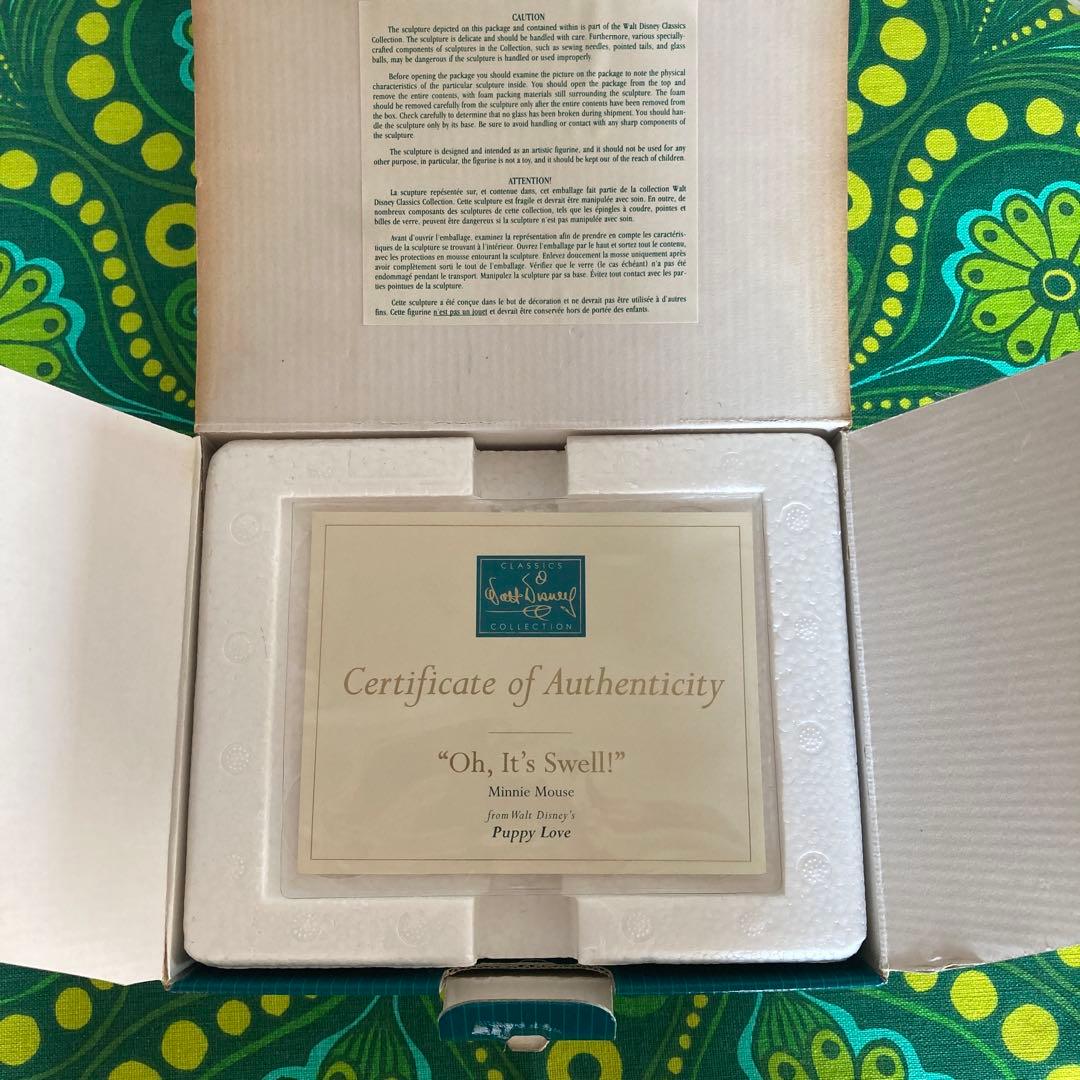 ☆WDCC☆ウォルト・ディズニー☆クラシックシリーズ☆パピーラブ☆ミニーマウス