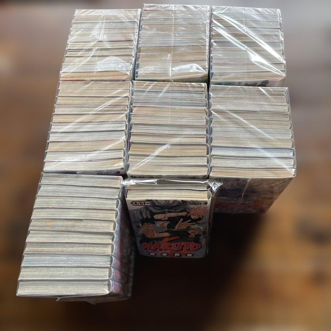 裁断済み　NARUTO－ナルト－　岸本斉史　全72巻