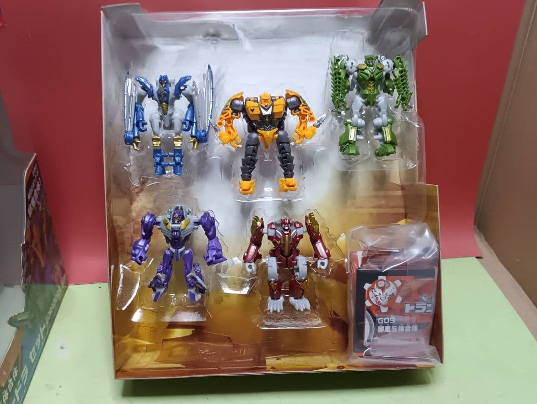 激レア!開封品 トランスフォーマーGO GO9邪気5体合体ゴラードラセット