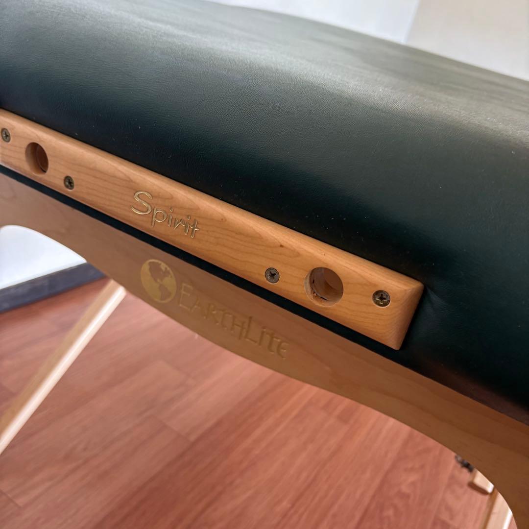 EARTHLIFTE 折りたたみベッド グリーン マッサージ アースライト