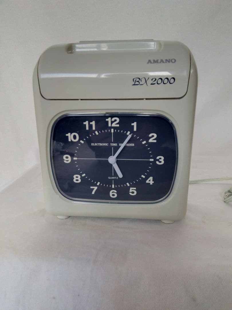 AMANO アマノ BX2000 電子タイムレコーダー 電気時計