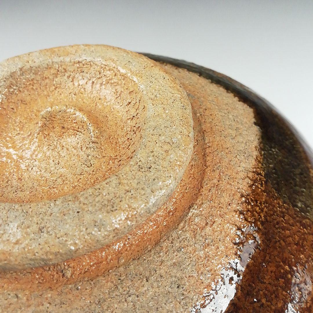 T519 茶碗 『大樋焼』『松雲窯 泉喜仙 造』 共箱 抹茶碗 茶道具