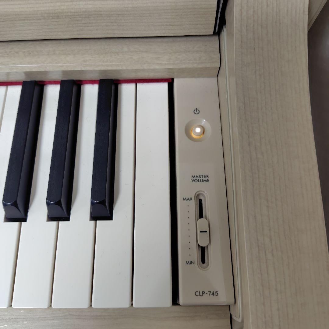 YAMAHA Clavinova クラビノーバ CLP745WA 2024年製 - メルカリ