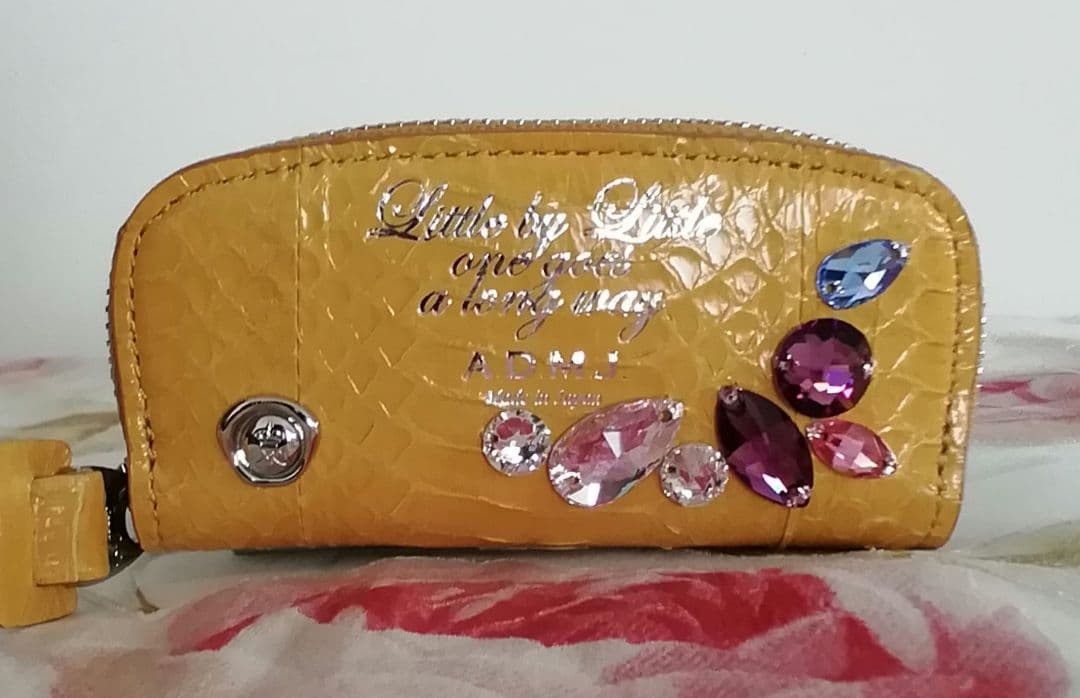 ADMJ☆スネークレザー☆スワロフスキー☆ケース☆タマミワタナベZAO