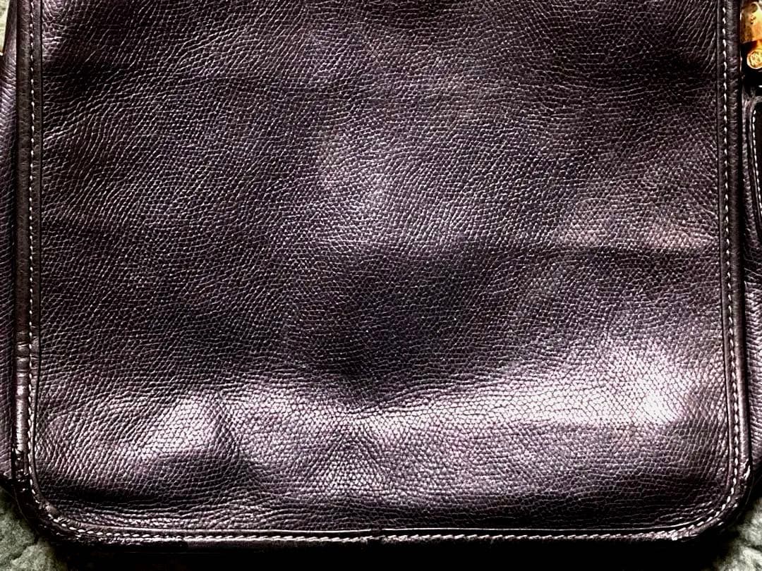 【再値下げ】 美品 LOEWE ロエベ アナグラム ショルダー レザー