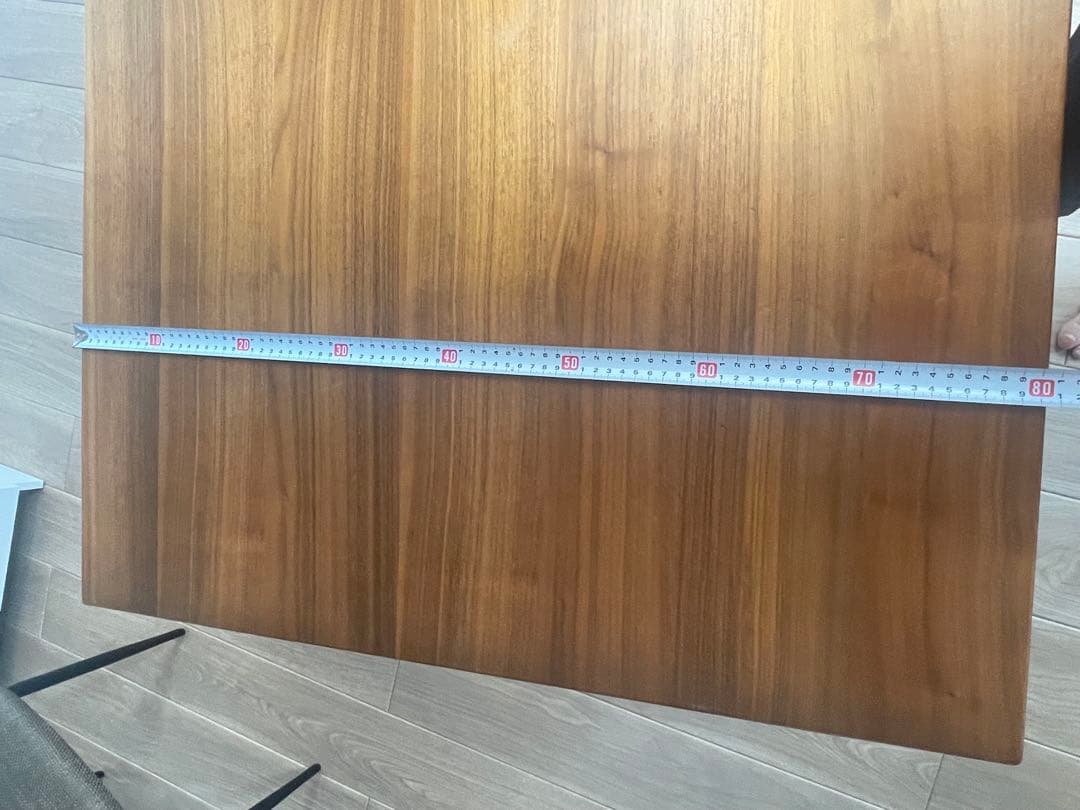 ブラウン 木製 モダンダイニングテーブル