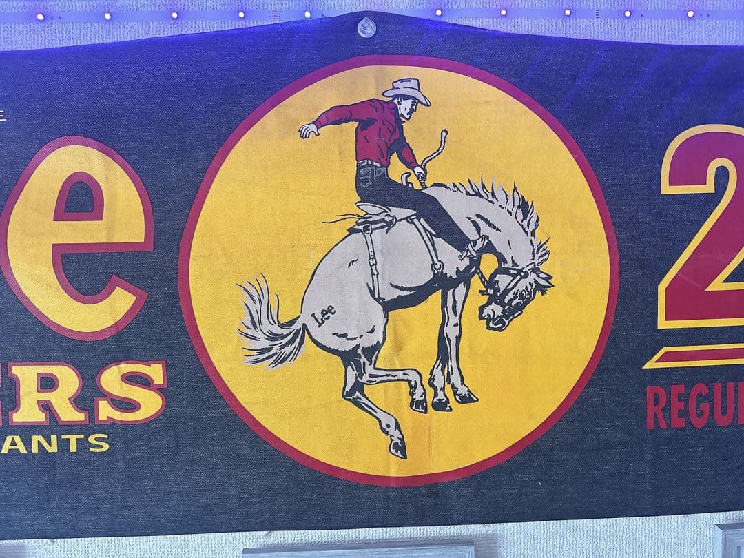 超希少・限定】Lee ヴィンテージデニムバナー 90s レア 非売品 - メルカリ