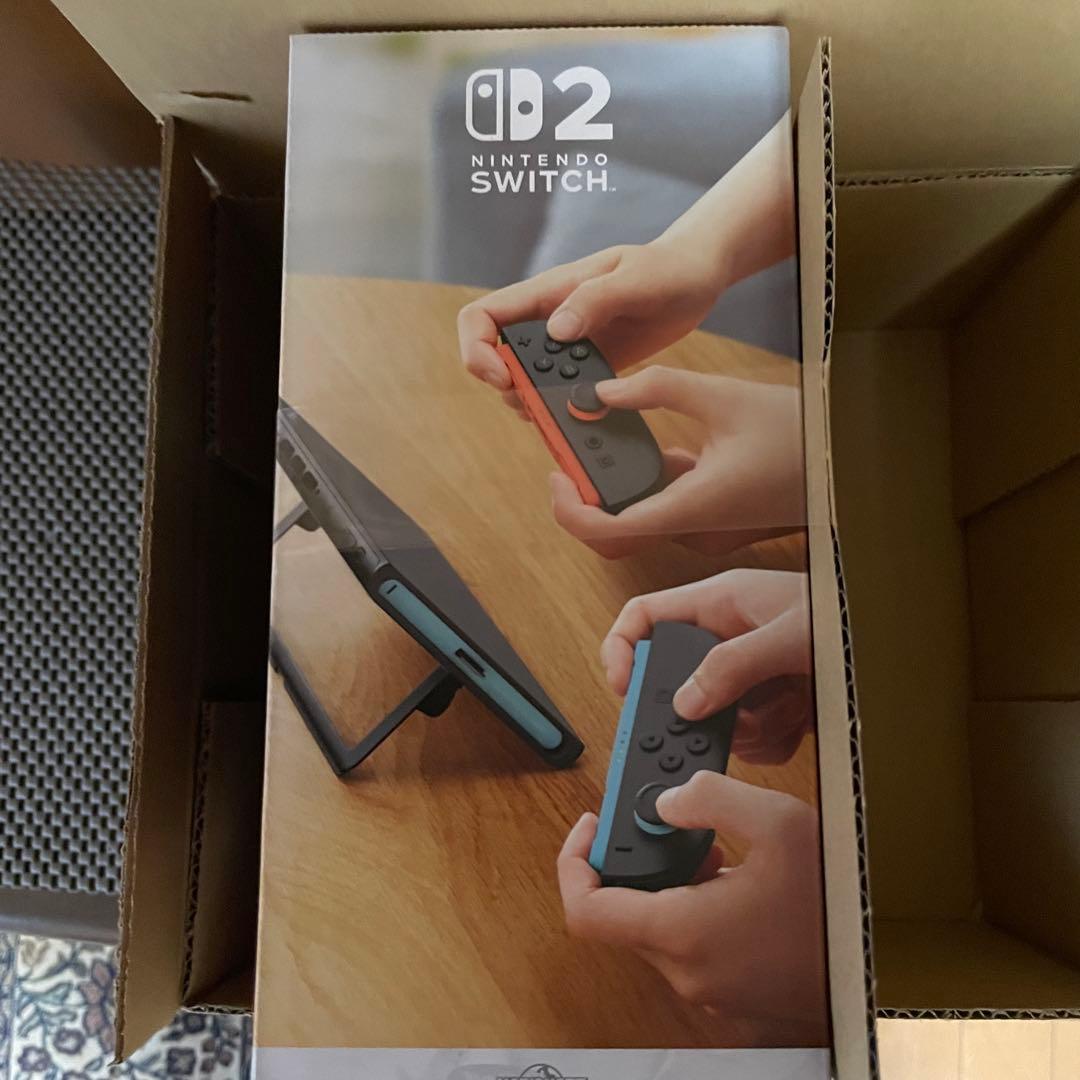 【新品未開封＆納品書付‼️】任天堂 Switch2本体国内専用 マリオカート同梱版