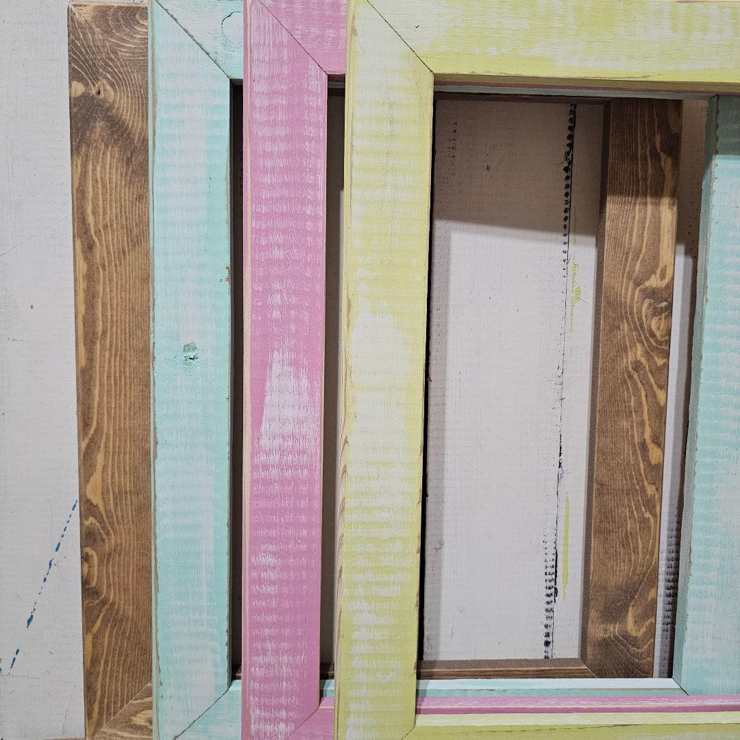 MEI様確認ページ ヘザーブラウン 額縁 フレーム