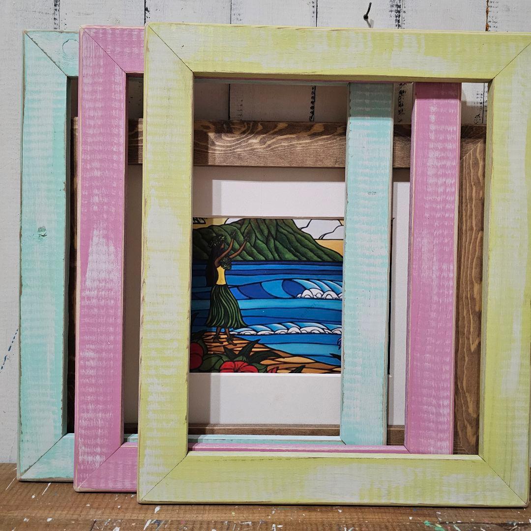 MEI様確認ページ ヘザーブラウン 額縁 フレーム