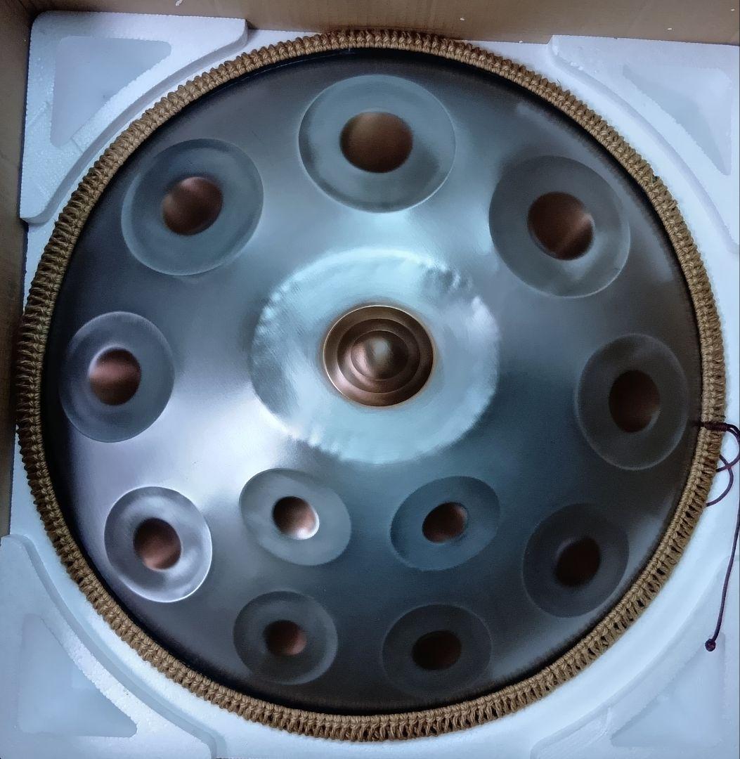 ハンドパン 56センチ 12音 A＝432Hz Dマイナー 音程合ってます - メルカリ