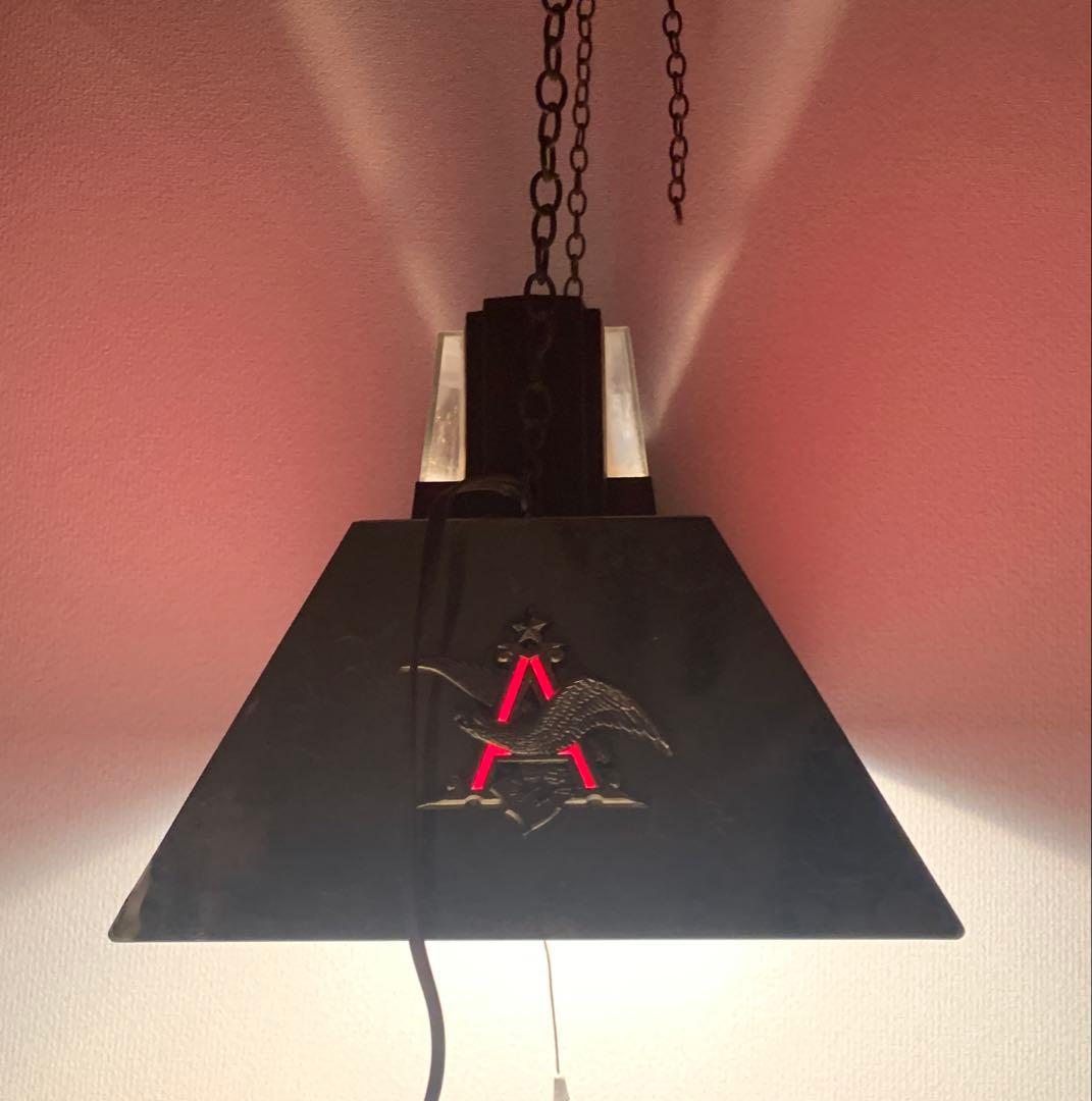 98 バドワイザー ビリヤード ランプ ガレージ ビンテージ 希少