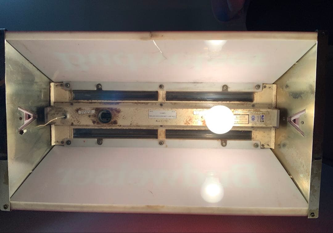 98 バドワイザー ビリヤード ランプ ガレージ ビンテージ 希少