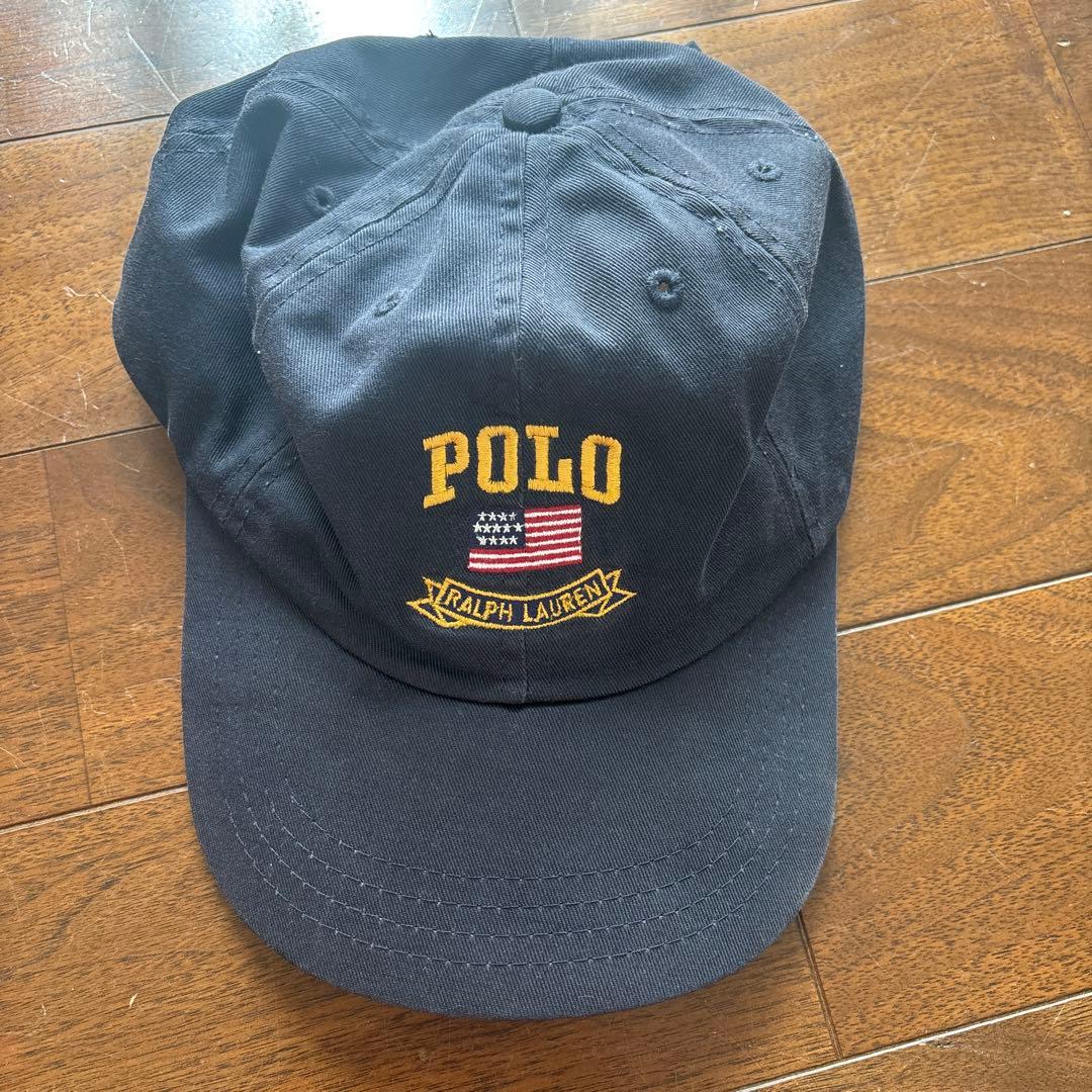 ラルフローレンキャップ 90s 星条旗キャップ