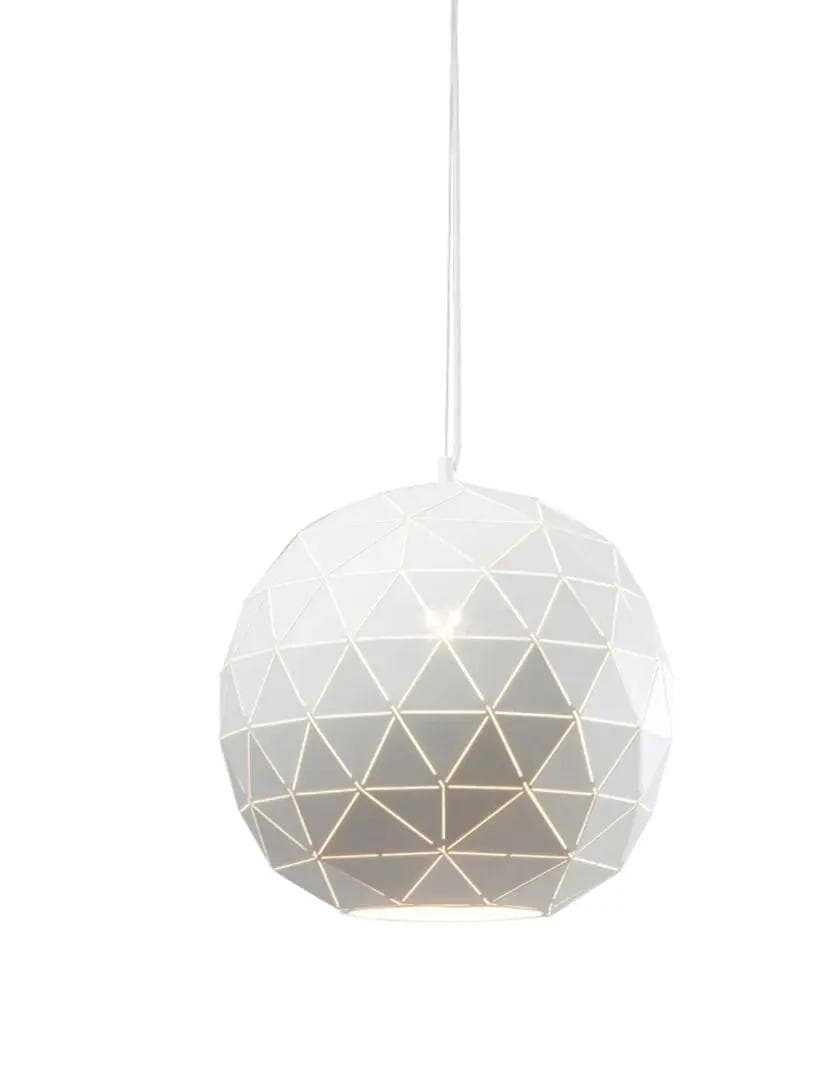 廃番】KARE / カレ｜ペンダントライト｜トライアングルホワイト 40cm