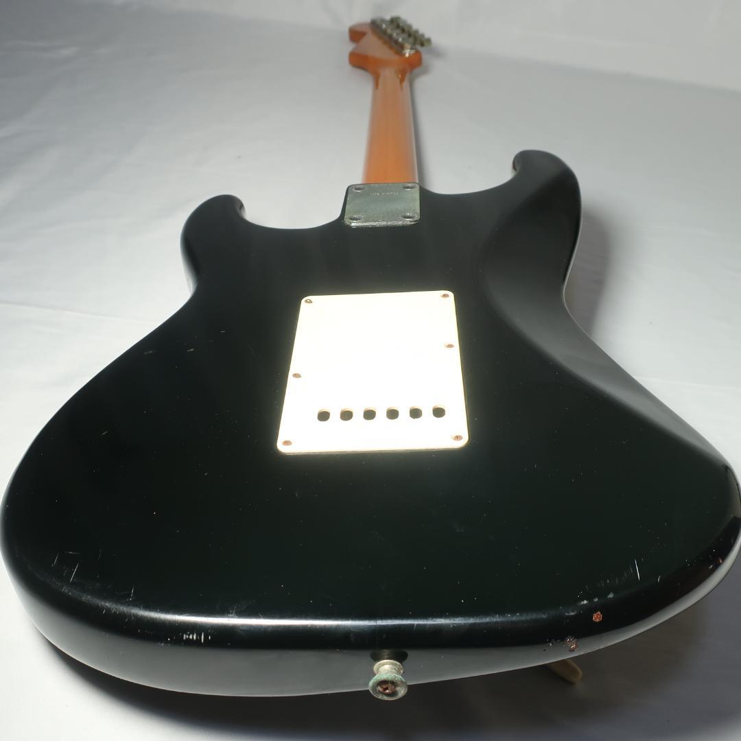 国産 ストラトキャスタータイプ エレキギター ブラック